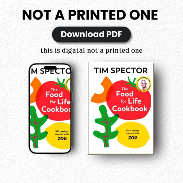 The Food For Life Cookbook BY  Tim Spector